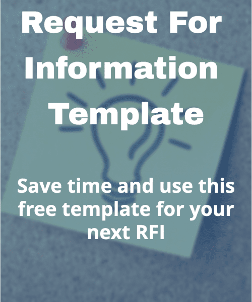RFI request for information template